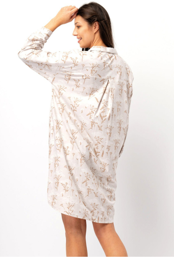 Нічна сорочка фланелева Key LND 567-4 фото