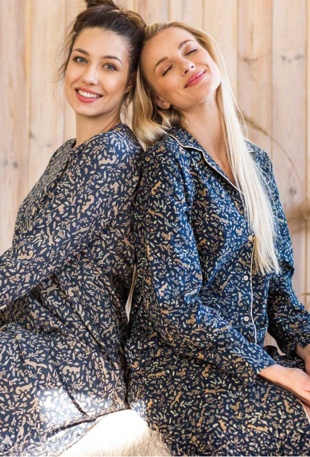 Нічна сорочка фланелева Key LND 706 купити