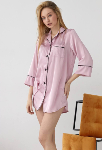 Нічна сорочка шовкова V.Velika 050-21PC