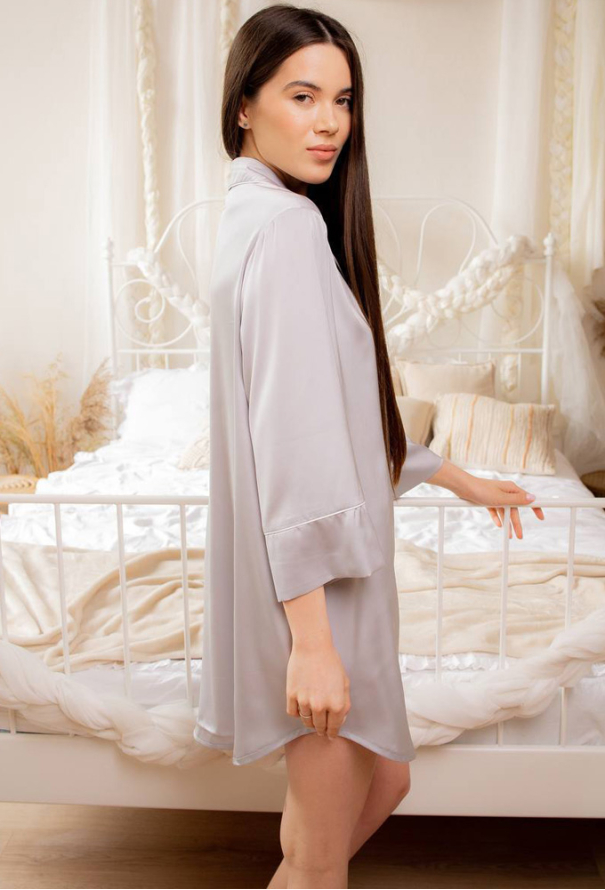 Нічна сорочка шовкова V.Velika 050-21SW фото