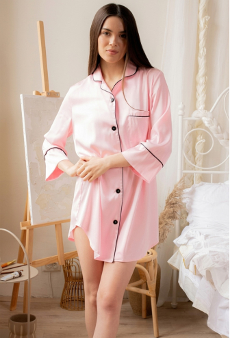 Ночная рубашка шелковая V.Velika 050-21ZF