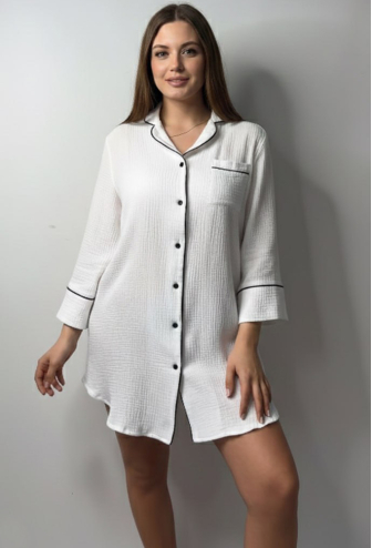 Нічна сорочка муслінова V.Velika 165-24WCK