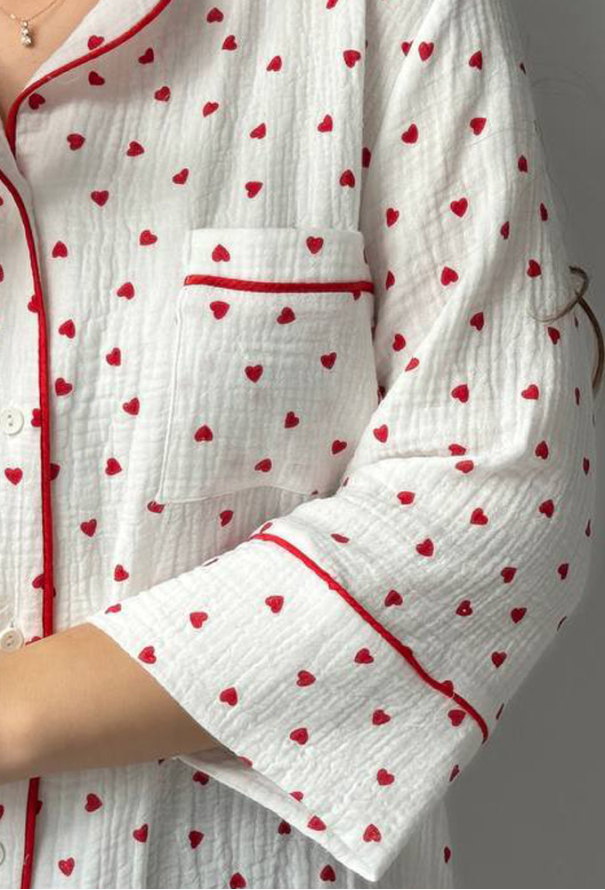 Нічна сорочка муслінова V.Velika 165-24CSCK фото