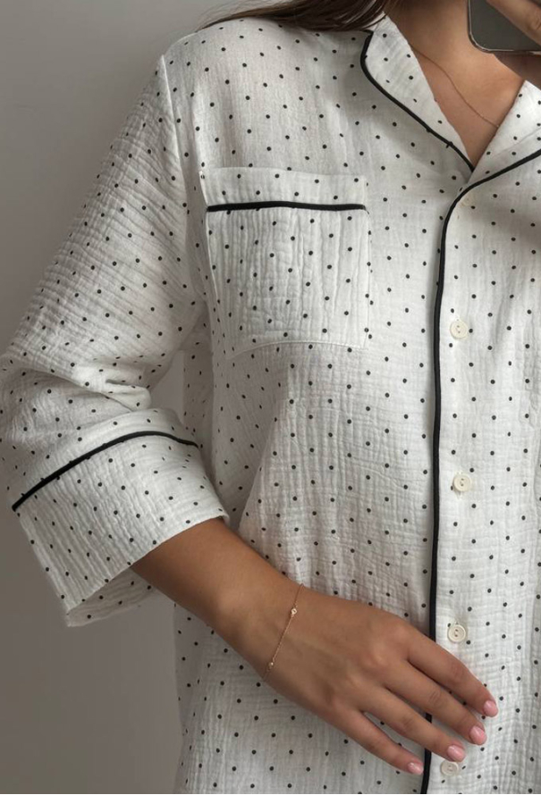 Нічна сорочка муслінова V.Velika 165-24CGCK фото