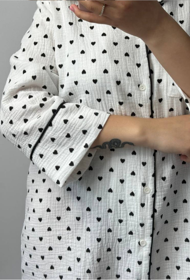 Ночная рубашка муслиновая V.Velika 165-24CS фото