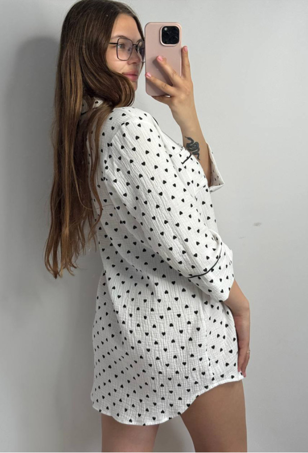 Ночная рубашка муслиновая V.Velika 165-24CS фото