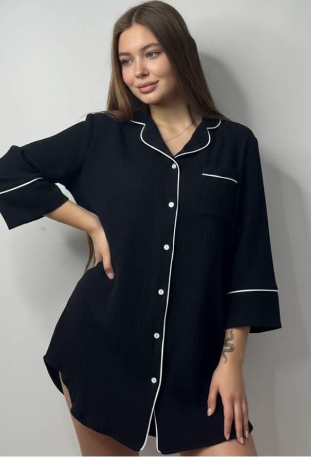 Ночная рубашка муслиновая V.Velika 165-24CWK фото