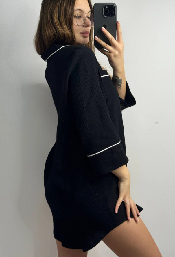 Ночная рубашка муслиновая V.Velika 165-24CWK фото