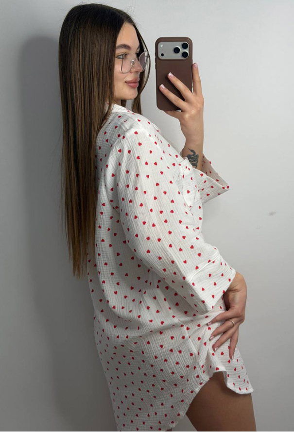 Ночная рубашка муслиновая V.Velika 165-24KS фото