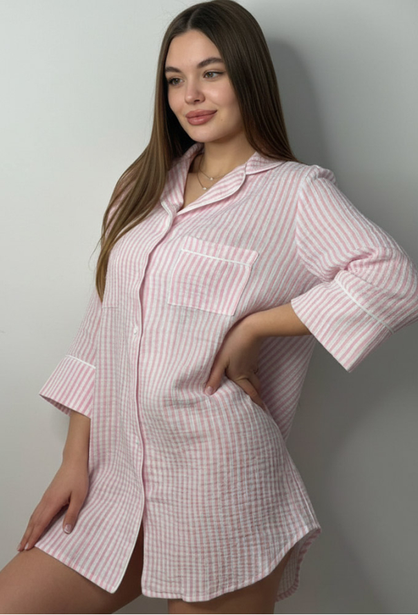 Ночная рубашка муслиновая V.Velika 165-24KRP фото