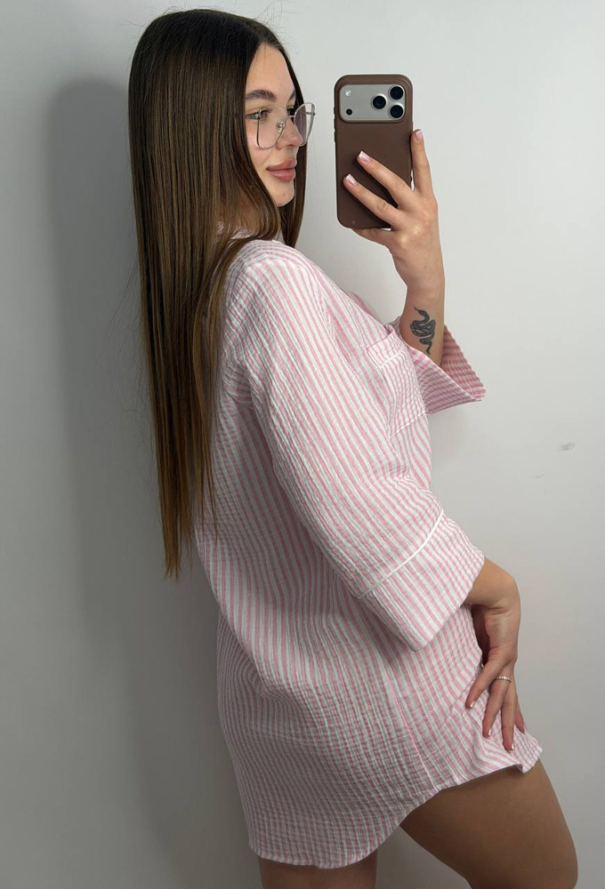 Ночная рубашка муслиновая V.Velika 165-24KRP фото