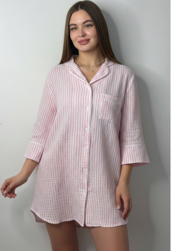 Ночная рубашка муслиновая V.Velika 165-24RP