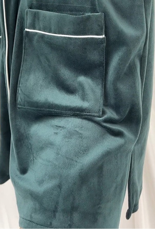 Нічна сорочка велюрова V.Velika 245-25SM фото