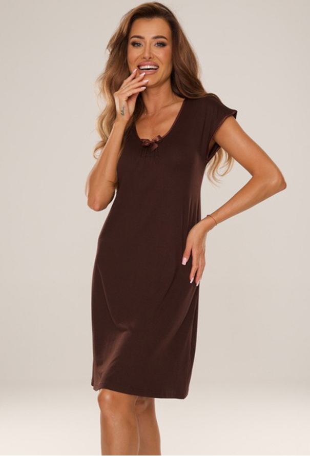 Нічна сорочка віскоза Visa De Lafense 870SH фото