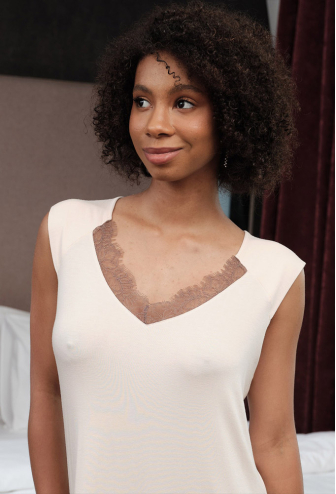 Нічна сорочка бамбук Core Effetto 03320BK-3