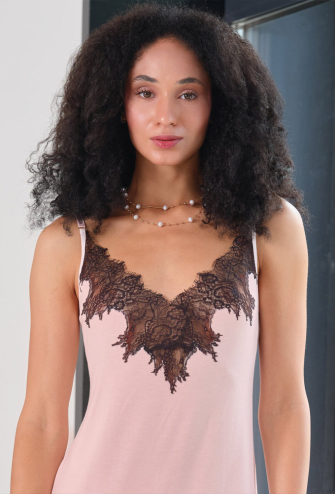 Нічна сорочка бамбук Elegent Enigma Effetto 03329RC-3