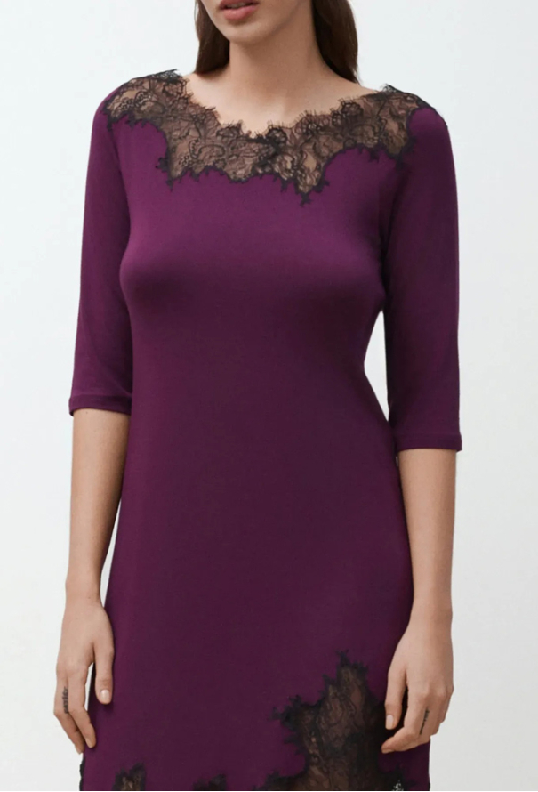 Ночнушка женская бамбук Elegent Enigma Effetto 03339BK-3 фото