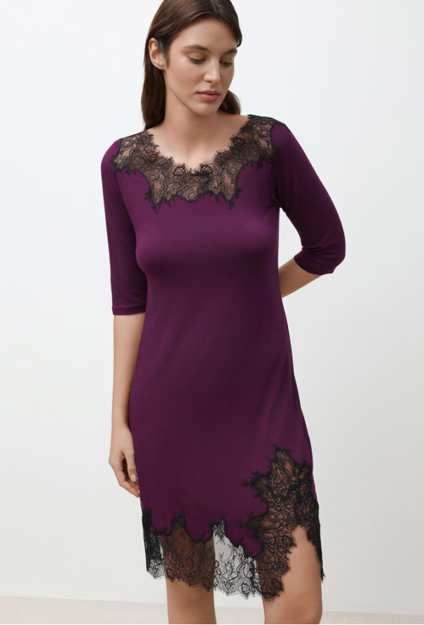 Ночнушка женская бамбук Elegent Enigma Effetto 03339BK-3 фото