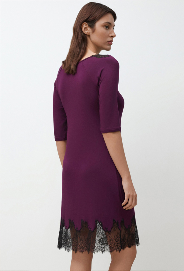 Ночнушка женская бамбук Elegent Enigma Effetto 03339BK-3 фото