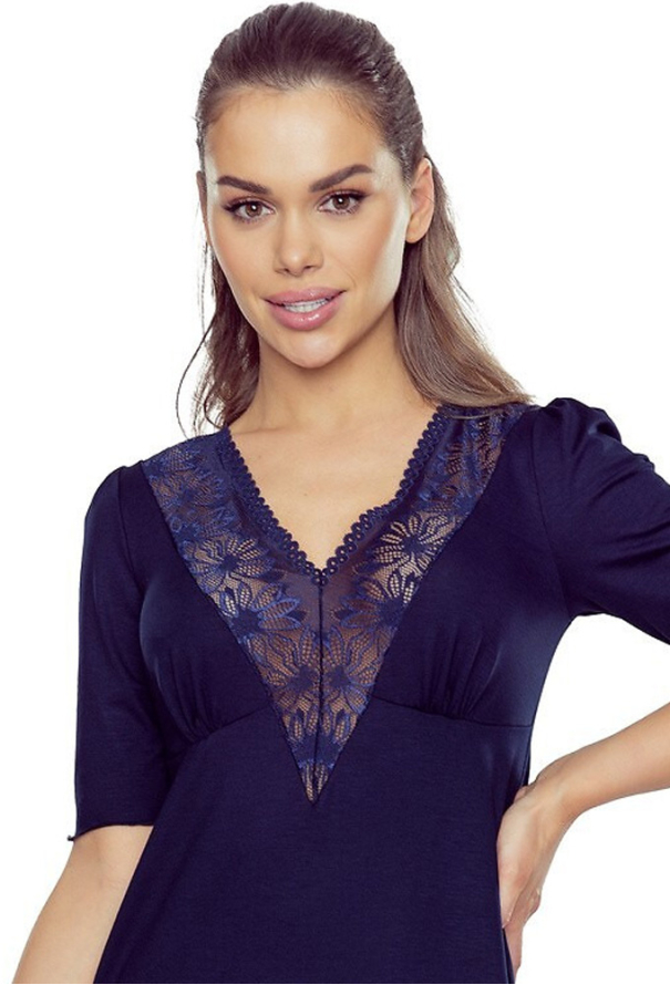 Нічна сорочка віскоза Flor Eldar 01-108GR фото