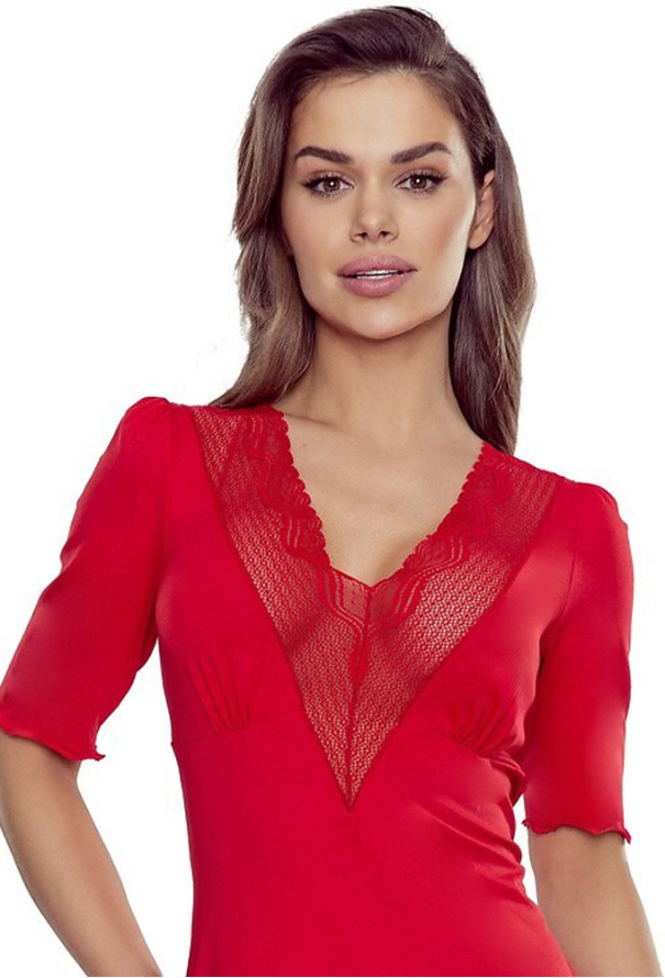 Нічна сорочка віскоза Flor Eldar 01-108GR фото