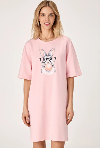 Ночнушка женская хлопок Bubble Bunny Ellen LDK 121/49/02