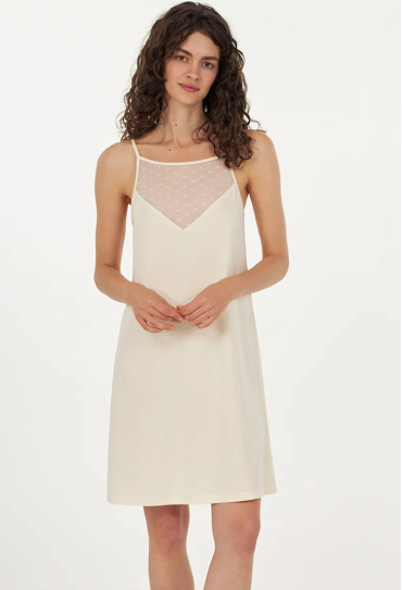 Ночнушка женская модал Cecilia Creamy Ellen LDM 112/69/02