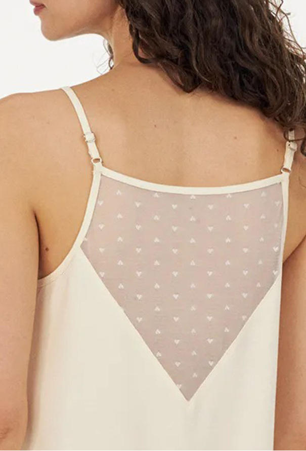 Нічна сорочка модал Cecilia Creamy Ellen LDM 112/69/02 фото