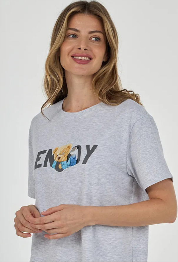 Ночнушка женская хлопок Enjoy Ellen LDK 129/15/02 фото