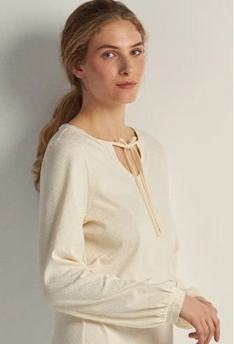 Нічна сорочка бавовна French Vanila Ellen LDK 102/22/01