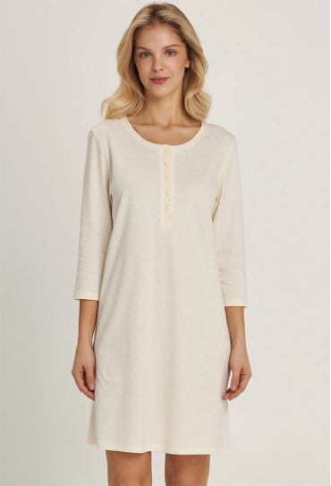 Ночнушка женская хлопок French Vanila Ellen LDK 102/23/01