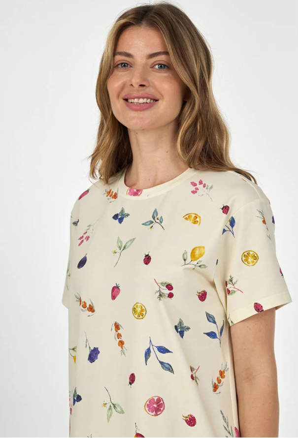 Ночнушка женская хлопок Fruity Delight Ellen LDK 129/15/04 фото