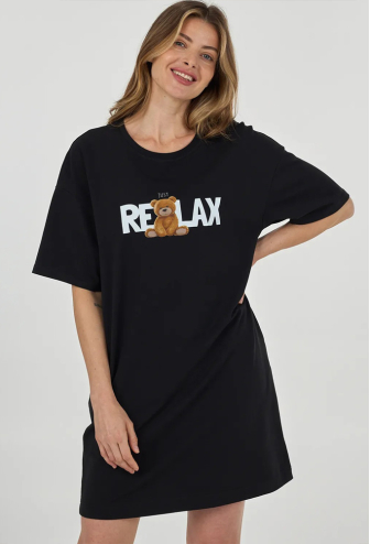 Ночнушка женская хлопок Just Relax Ellen LDK 121/41/03