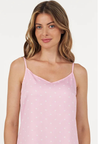 Нічна сорочка віскоза Pink Love Ellen LDB 128/13/01