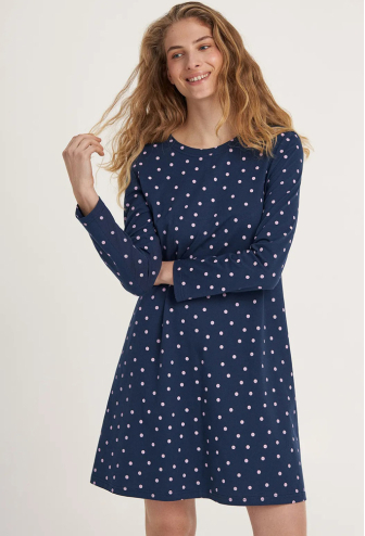 Нічна сорочка бавовна Rosy Raindrops Ellen LDK 100/11/02