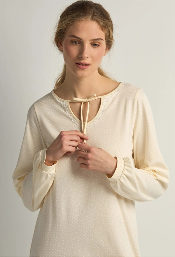 Ночнушка женская хлопок French Vanila Ellen LDK 102/22/01 фото