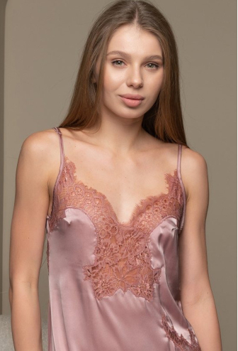 Нічна сорочка шовкова Ash Rose Felena AR-255