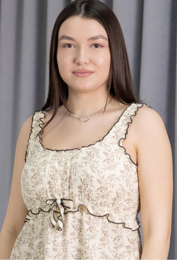 Нічна сорочка муслінова JeJe 19-04SG фото