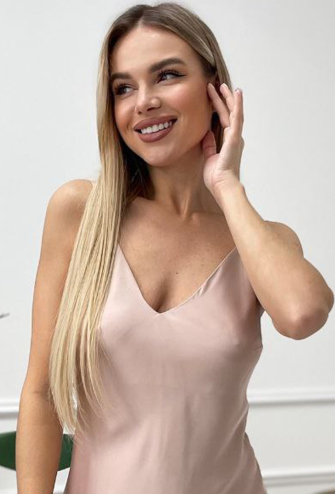 Нічна сорочка шовкова Julia Ulich 114-76