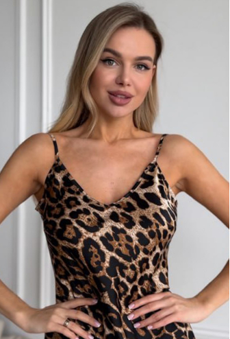 Нічна сорочка шовкова Julia Ulich 3066-97L