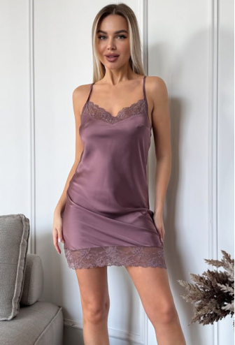 Нічна сорочка шовкова Julia Ulich 5125-48