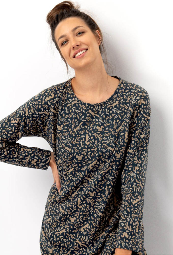 Ночнушка женская хлопок Key LND 707-4 фото