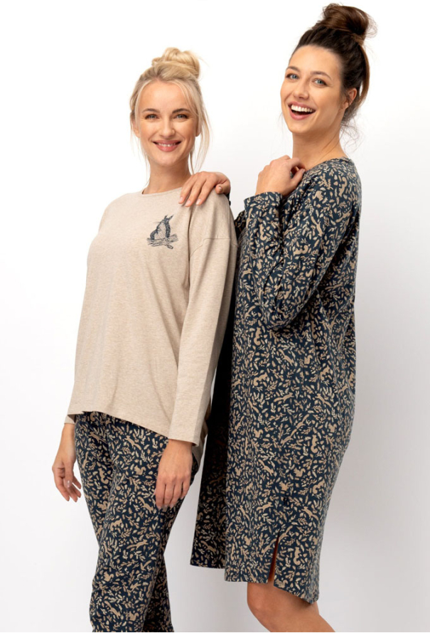 Ночнушка женская хлопок Key LND 707-4 фото