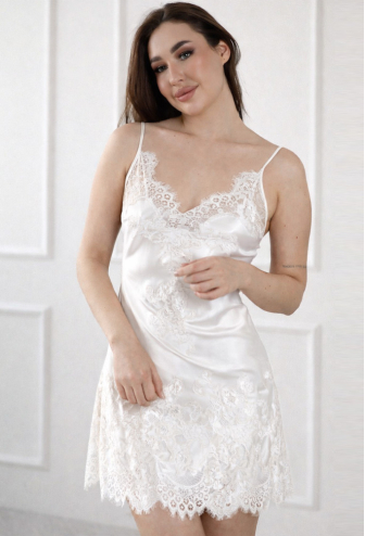 Ночнушка женская шелковая Ruby Komilfo 1425SH