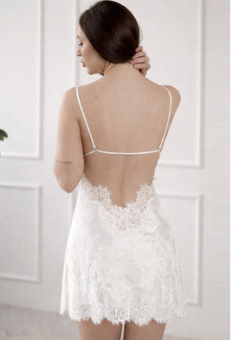 Нічна сорочка шовкова Ruby Komilfo 1425SH