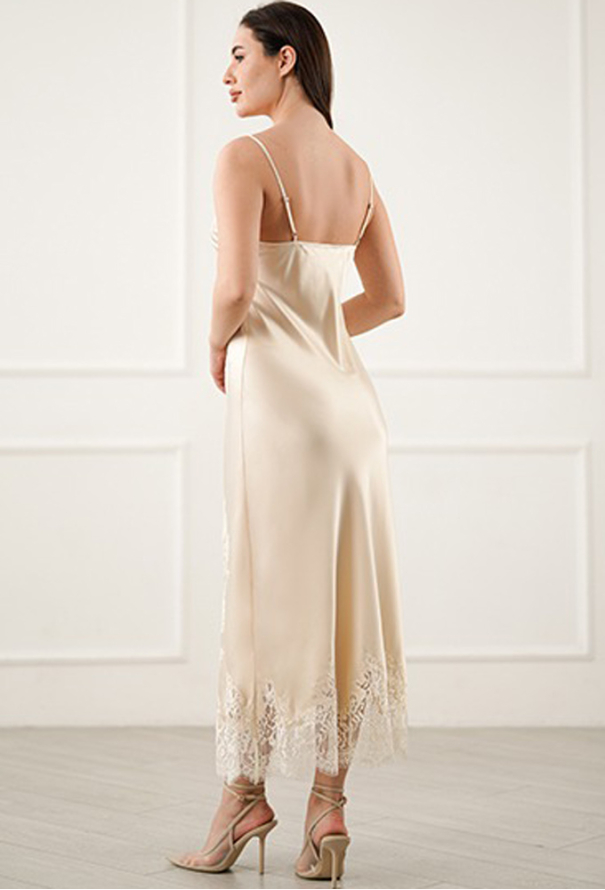 Нічна сорочка шовкова Citrine Komilfo 1437L/3 фото