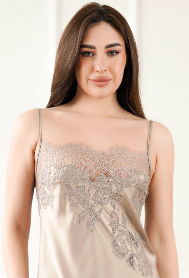 Ночнушка женская шелковая Tourmaline Komilfo 1400/1 фото