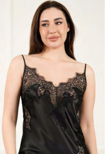 Ночнушка женская шелковая Saphire Komilfo 1437/2CH