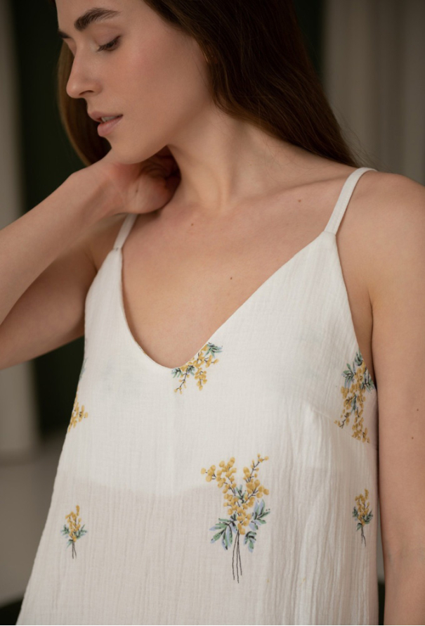 Нічна сорочка муслінова LoomLine 13-28М фото