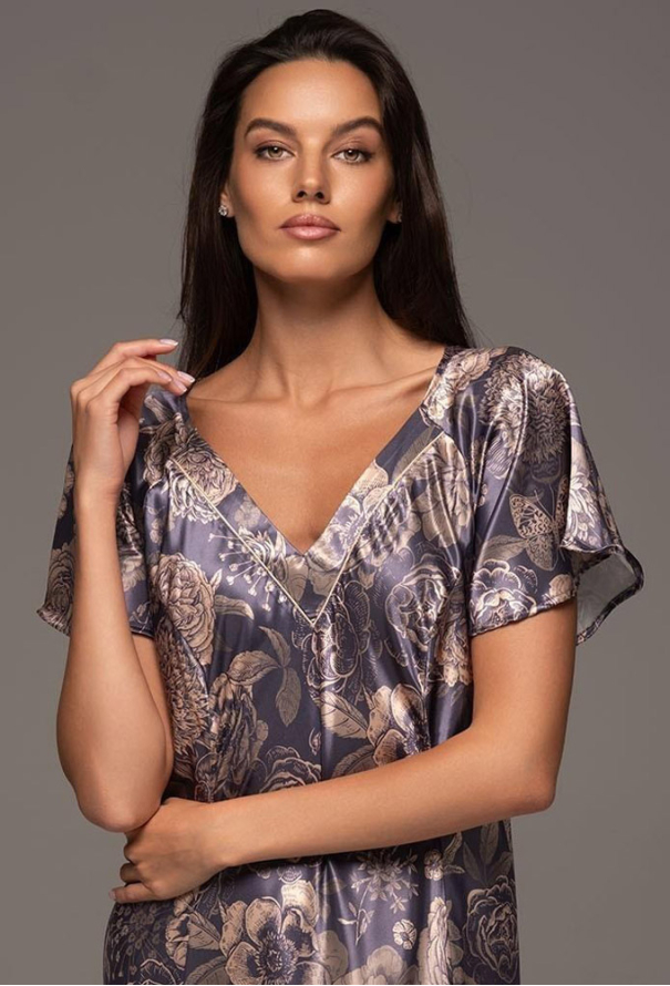 Ночнушка из натурального шелка Giaconda Mia-Amore 4688 фото